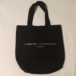 David Yurman RARE Cable Tote Bag Travel Storage